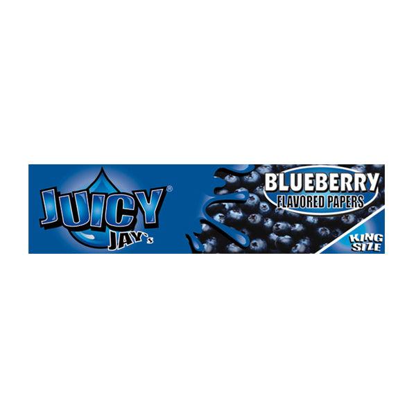 24 Juicy Jay King Size Flavoured Slim Rolling Paper - Full Box - Online Vape Shop