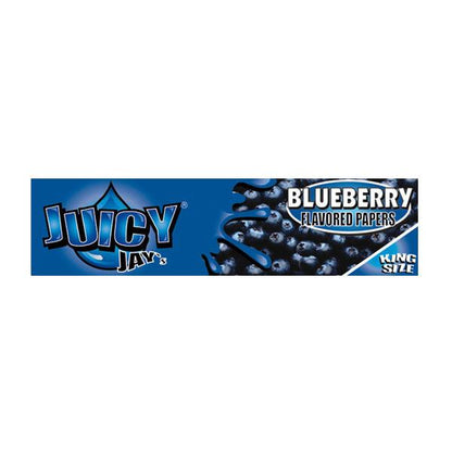 24 Juicy Jay King Size Flavoured Slim Rolling Paper - Full Box - Online Vape Shop