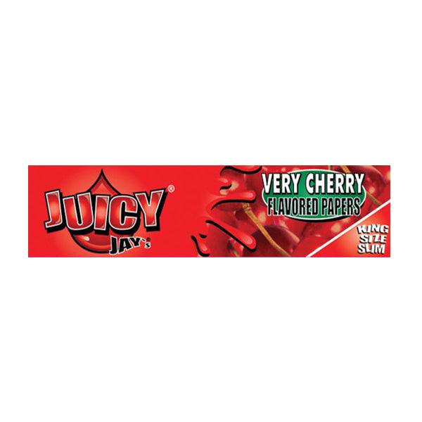24 Juicy Jay King Size Flavoured Slim Rolling Paper - Full Box - Online Vape Shop