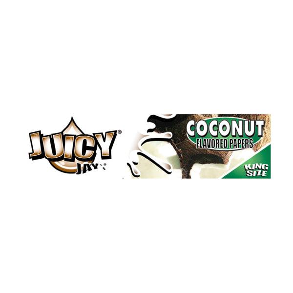 24 Juicy Jay King Size Flavoured Slim Rolling Paper - Full Box - Online Vape Shop