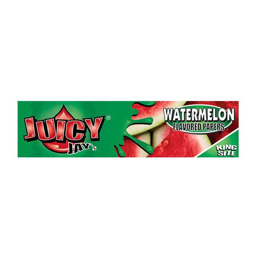 24 Juicy Jay King Size Flavoured Slim Rolling Paper - Full Box - Online Vape Shop