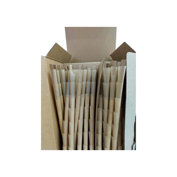 900 x Mountain High Small 1 1/4 Pre-Rolled BULK Cones Natural - Online Vape Shop