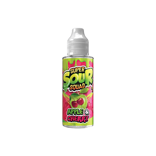 Super Sour Squad By Signature Vapours 100ml E-liquid 0mg (50VG/50PG) - Online Vape Shop