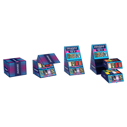 Zengaz Cube ZL-12 Royal Jet (EU-S7) - Jet Flame Lighters Bundle + 48 Lighters with Cube display stand - Online Vape Shop