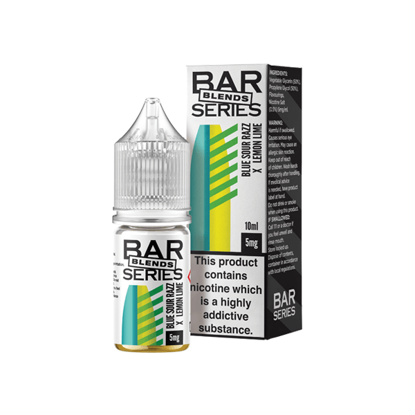 5mg Bar Series Blends 10ml Nic Salts (50VG/50PG) - Online Vape Shop