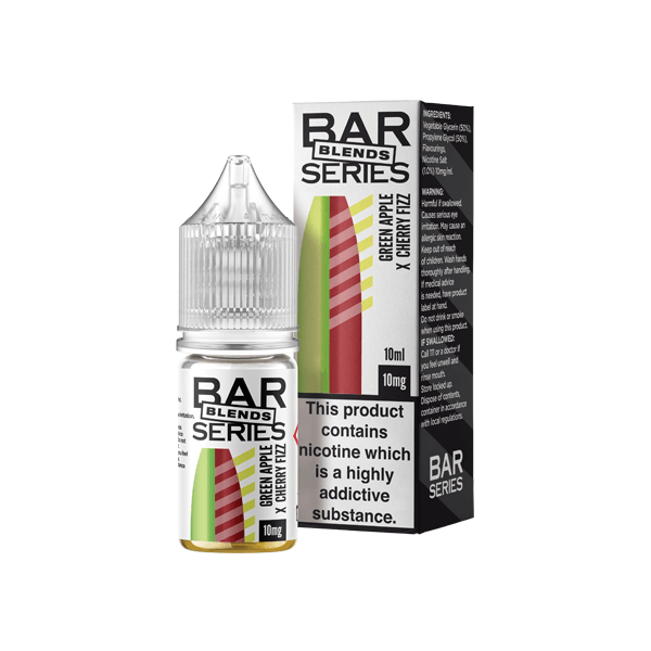 10mg Bar Series Blends 10ml Nic Salts (50VG/50PG) - Online Vape Shop