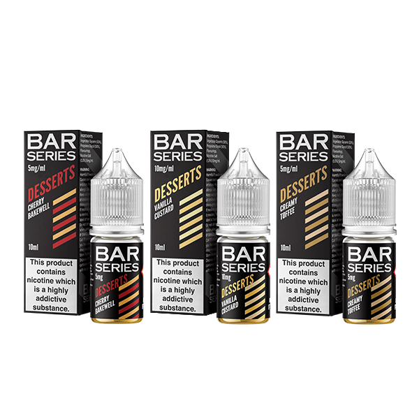 5mg Bar Series Desserts 10ml Nic Salts (50VG/50PG) - Online Vape Shop