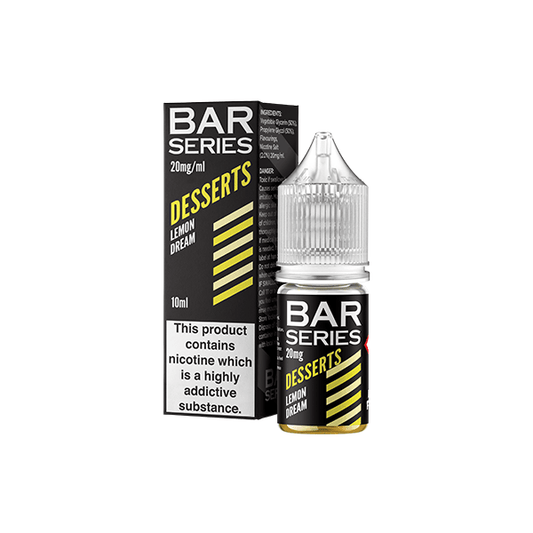 20mg Bar Series Desserts 10ml Nic Salts (50VG/50PG) - Online Vape Shop