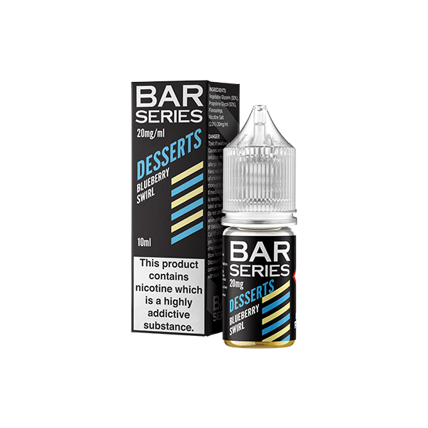 20mg Bar Series Desserts 10ml Nic Salts (50VG/50PG) - Online Vape Shop