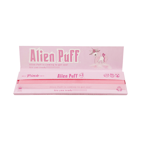 Alien Puff Pink King Size Papers 20 Booklets (HP2103) - Online Vape Shop