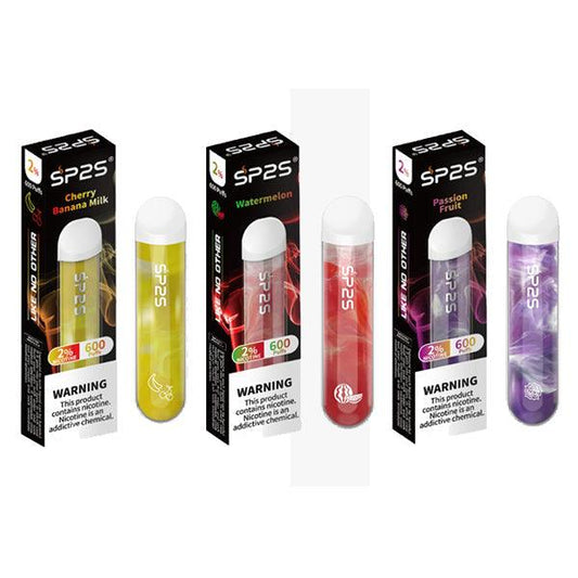 20mg SP2S Disposable Vape Device 600 Puffs (BUY 1 GET 1 FREE) - Online Vape Shop