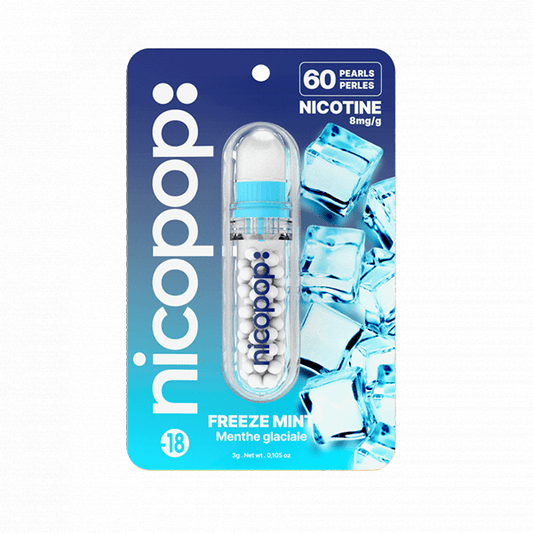 Nicopop 8mg Nicotine Pearls - 60 Pearls - Online Vape Shop