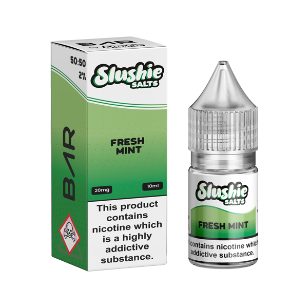 Barre 20 mg par Slushie 10 ml Sels de Nic (50VG/50PG)