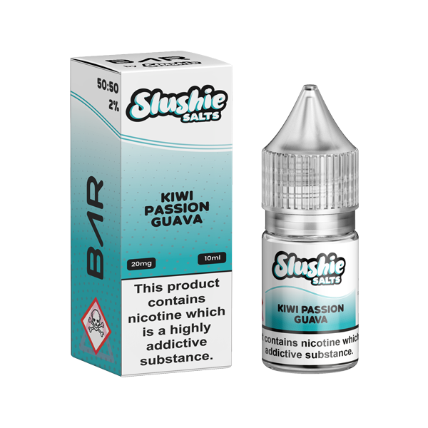 Barre 20 mg par Slushie 10 ml Sels de Nic (50VG/50PG)