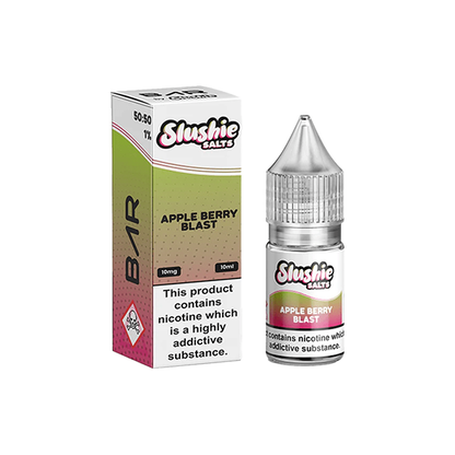 Barre 20 mg par Slushie 10 ml Sels de Nic (50VG/50PG)