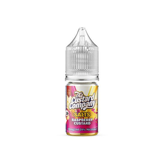 10mg The Custard Company Flavoured Nic Salt 10ml (50VG/50PG) - Online Vape Shop