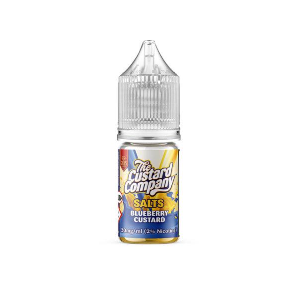 20mg The Custard Company Flavoured Nic Salt 10ml (50VG/50PG) - Online Vape Shop