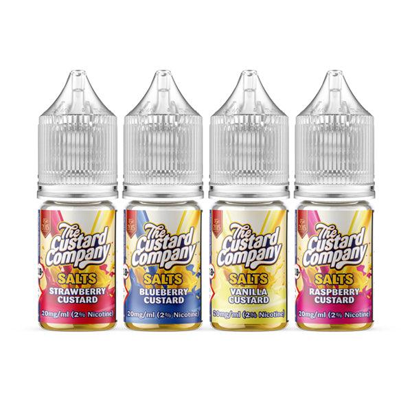 20mg The Custard Company Flavoured Nic Salt 10ml (50VG/50PG) - Online Vape Shop
