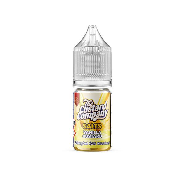 20mg The Custard Company Flavoured Nic Salt 10ml (50VG/50PG) - Online Vape Shop