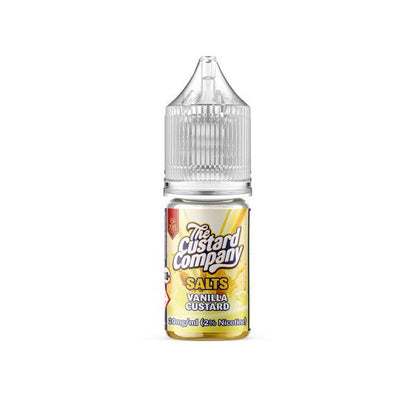 20mg The Custard Company Flavoured Nic Salt 10ml (50VG/50PG) - Online Vape Shop