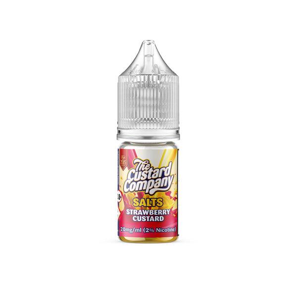 20mg The Custard Company Flavoured Nic Salt 10ml (50VG/50PG) - Online Vape Shop