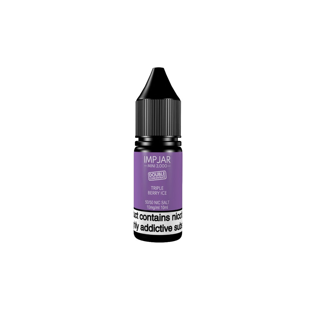 10mg Imp Jar Mini 3000 Double Concentrate 10ml Nic Salt (50VG/50PG)