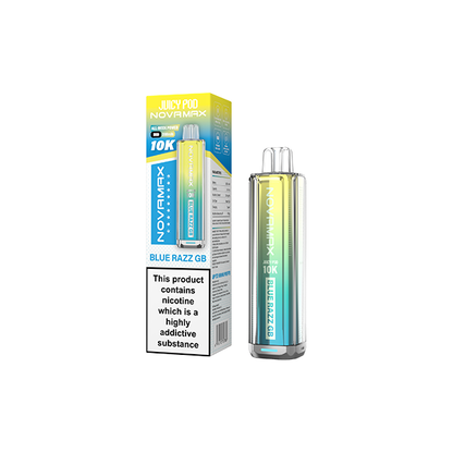 20mg Juicy Pod Novamax Disposable Pod Vape Kit 10000 Puffs
