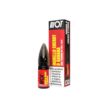 20mg RIOT X Premium Nic Salts - 10ml