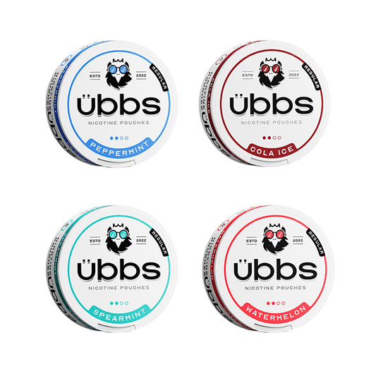 6mg Übbs Regular Strength Nicotine Pouches - 20 Pouches - Online Vape Shop