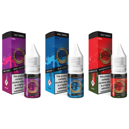 10mg Billionaire Juice Salt Series 10ml Sels de Nic (50VG/50PG)