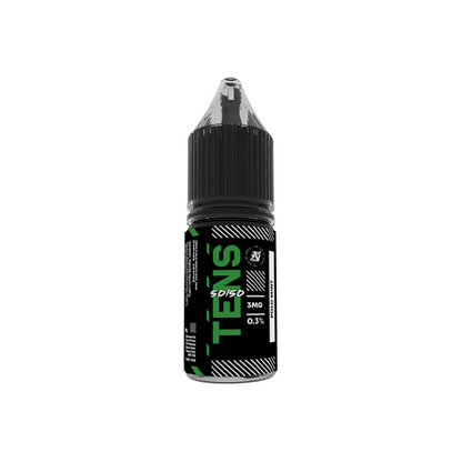 6mg Tens 50/50 10ml (50VG/50PG) - (Boîte complète) Paquet de 10