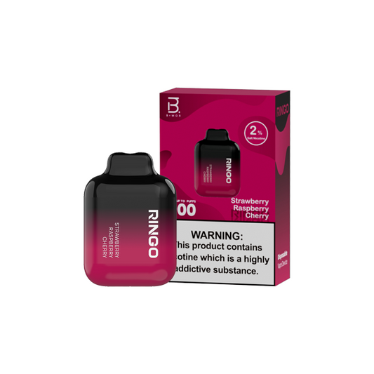 Dispositif jetable de Vape de double maille de 20mg B+MOR Ringo 600 bouffées