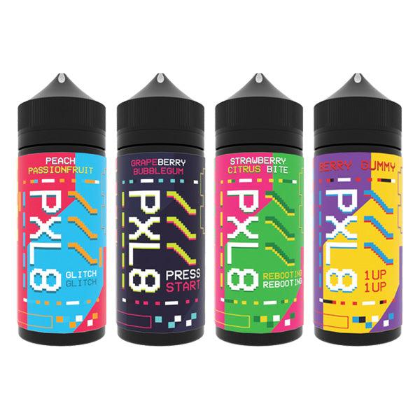 PXL8 100ml Shortfill 0mg (70VG/30PG) - Online Vape Shop