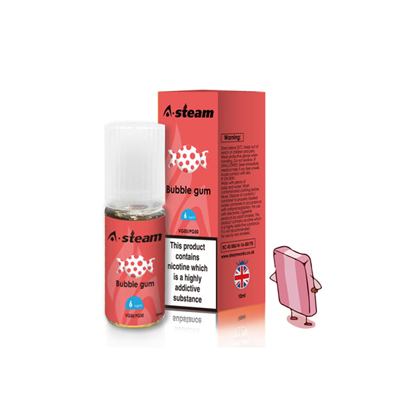 A-Steam Arômes Fruits 18MG 10ML (50VG/50PG)