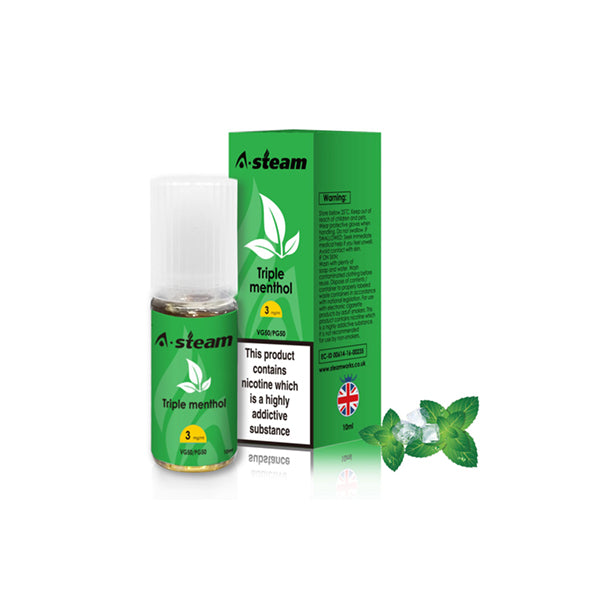 A-Steam Arômes Fruits 18MG 10ML (50VG/50PG)