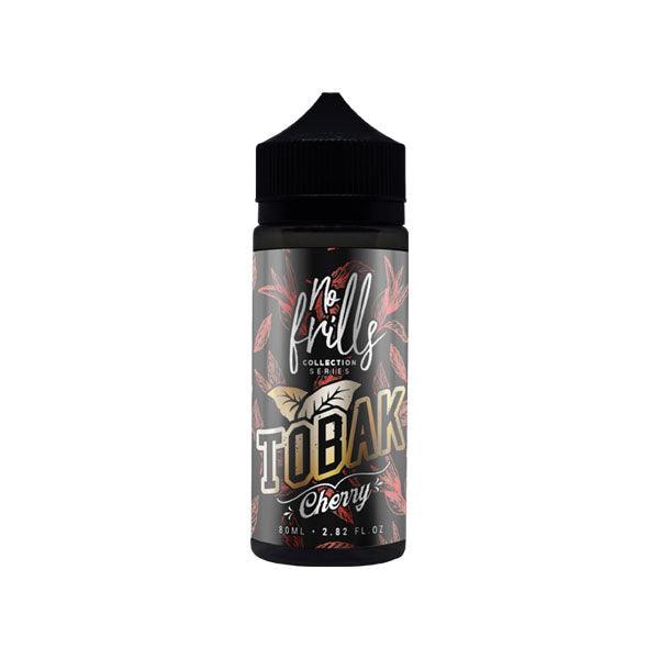 No Frills Collection Tobak 80ml Shortfill 0mg (80VG/20PG) - Online Vape Shop