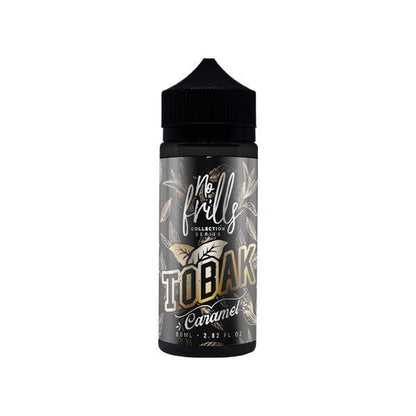 No Frills Collection Tobak 80ml Shortfill 0mg (80VG/20PG) - Online Vape Shop