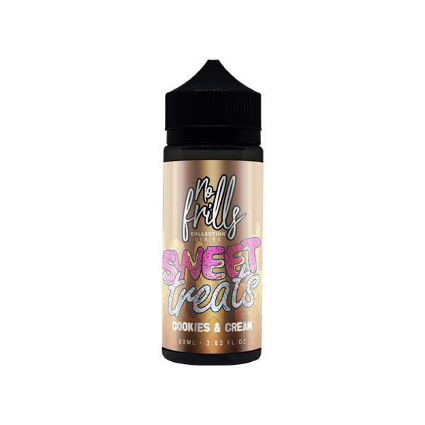 No Frills Collection Sweet Treats 80ml Shortfill 0mg (80VG/20PG) - Online Vape Shop