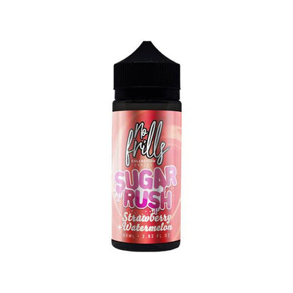 No Frills Collection Sugar Rush 80ml Shortfill 0mg (80VG/20PG) - Online Vape Shop