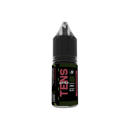 12mg Tens 50/50 10ml (50VG/50PG) - (Boîte complète) Paquet de 10
