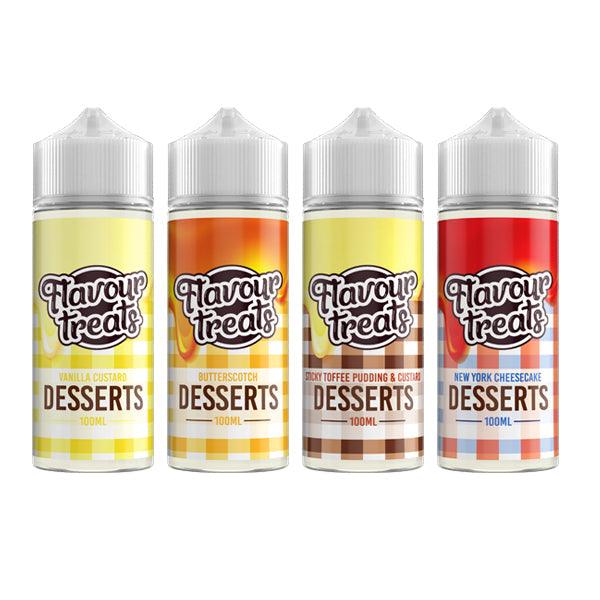 Flavour Treats Desserts by Ohm Boy 100ml Shortfill 0mg (70VG/30PG) - Online Vape Shop