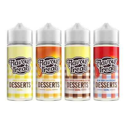 Flavour Treats Desserts by Ohm Boy 100ml Shortfill 0mg (70VG/30PG) - Online Vape Shop