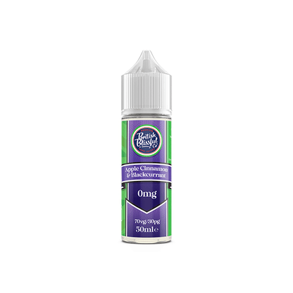 0mg British Blissful 50ml Shortfill (70VG/30PG) - Online Vape Shop