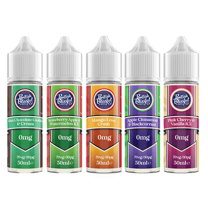 0mg British Blissful 50ml Shortfill (70VG/30PG) - Online Vape Shop