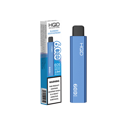 Vape jetable 20 mg HQD EOS 600 bouffées