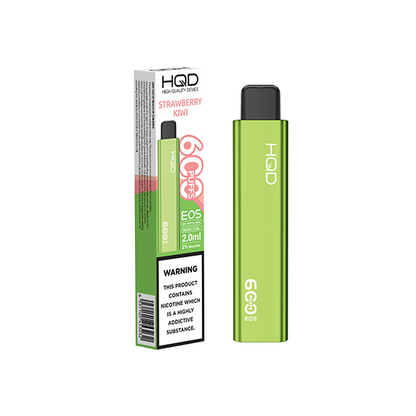 Vape jetable 20 mg HQD EOS 600 bouffées