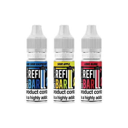 Recharge 20 mg de sels de barre 10 ml de sels de nicotine (50VG/50PG)