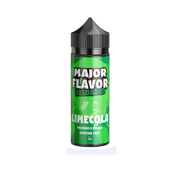 Major Flavor Reloaded 100ml Shortfill 0mg (70VG/30PG) - Online Vape Shop