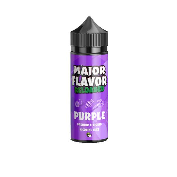 Major Flavor Reloaded 100ml Shortfill 0mg (70VG/30PG) - Online Vape Shop