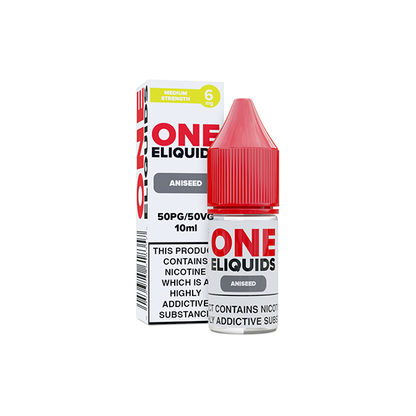 6mg One E-Liquides Aromatisés Nic Shot 10ml (50VG/50PG)